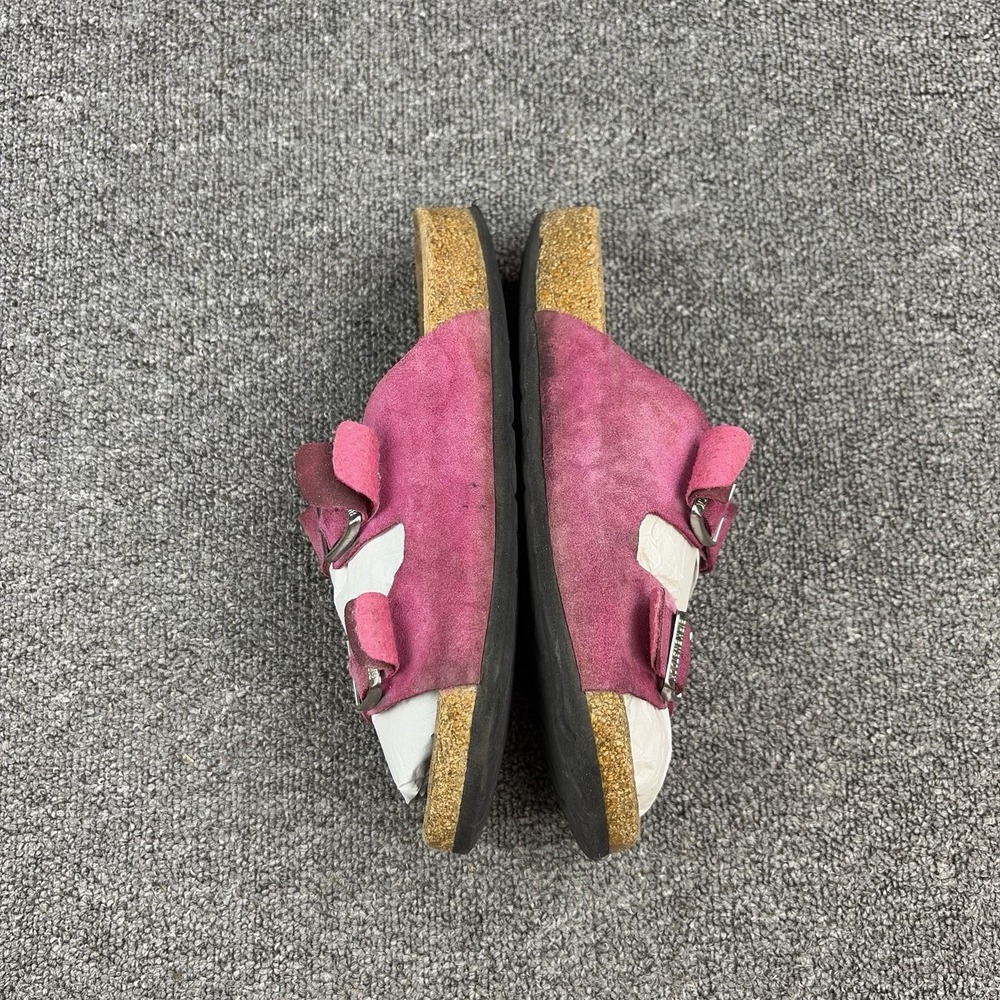 Birkenstock Arizona Festival Fuchsia Pink Suede Leather Sandals EU 39 US 8/8.5‎ - Picture 8 of 10